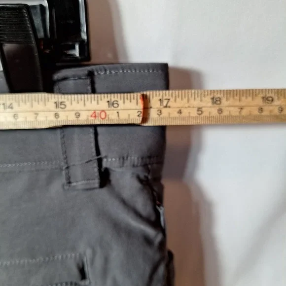 ORVIS Lightweight Tech Cargo Short Sz 32 (34) Gray Stretch Performance Hiking - Picture 6 of 7